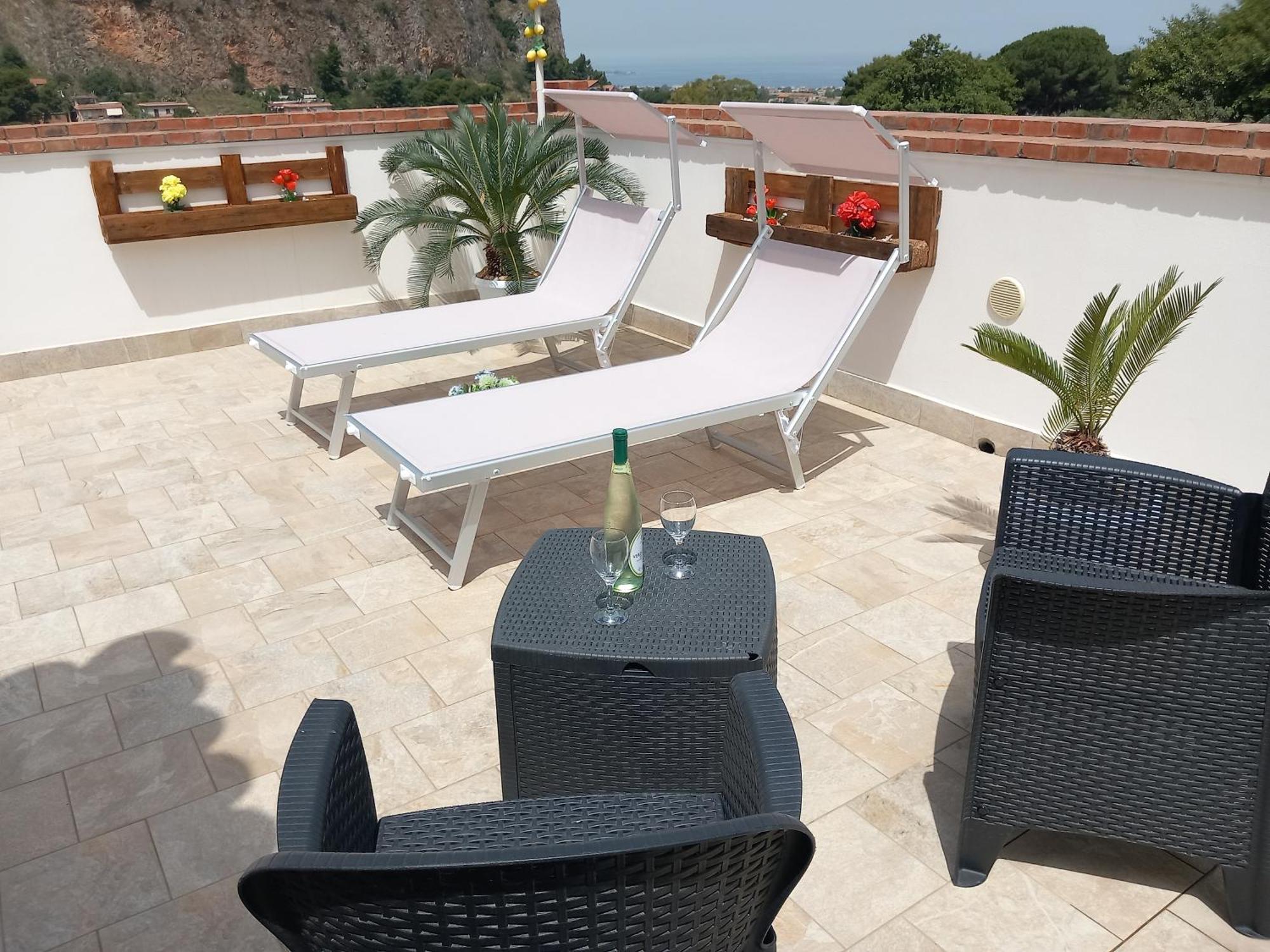 Ferienwohnung Il Tramonto Capaci Exterior foto